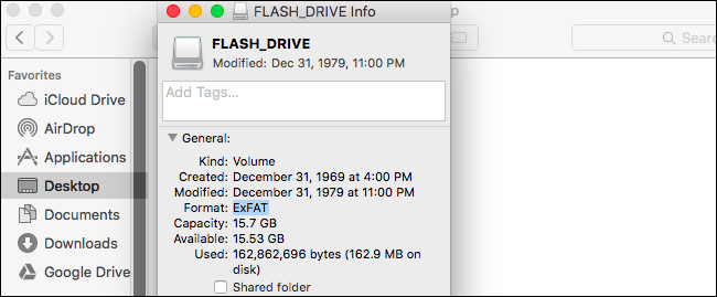 format a flash drive