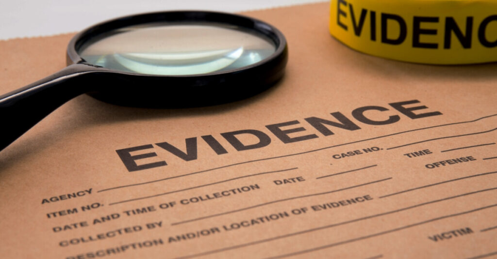 Gather Evidence for Legal Cases