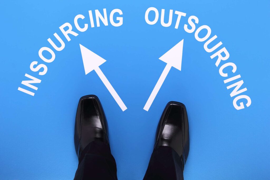 outsourcing or in house marketing
